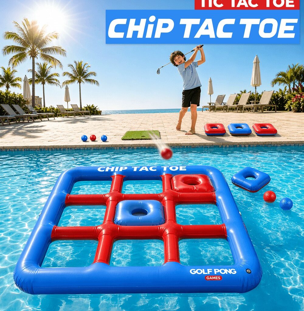 Golf Pong Games Adds Chip Tac Toe to Its Lineup of Viral Summer Golf Games