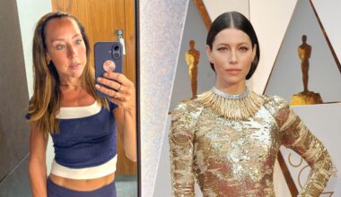 I tried the 4-move dumbbell workout Jessica Biel never skips for full-body strength – here's what happened