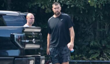 Travis Kelce Goes Back To Football Training For First Time Since Taylor Swift Wedding