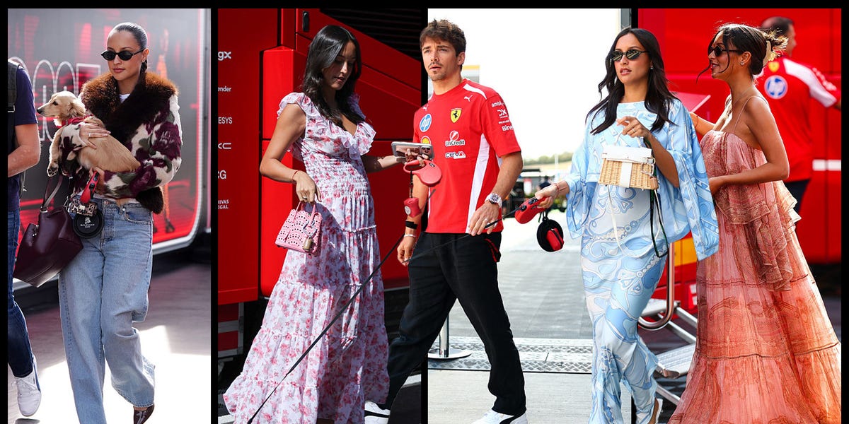 A Look at F1 WAG Alexandra Leclerc’s Dreamy Maternity Style