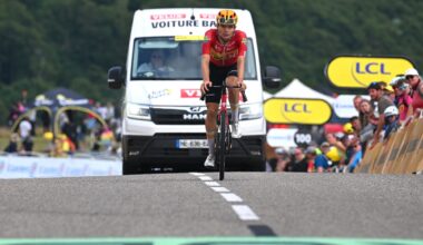 'Dropped alone on the first climb and then it is impossible' – Anthon Charmig fights through stage 14 but time cut ends his Tour de France