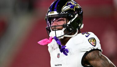 Zay Flowers lands at number 71 on the NFL Top 100 players ranking