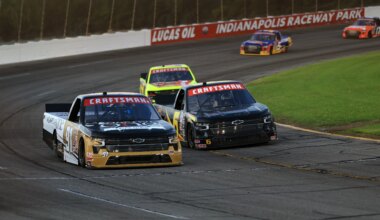NASCAR entry list for Truck Series race at Lucas Oil in July 2026