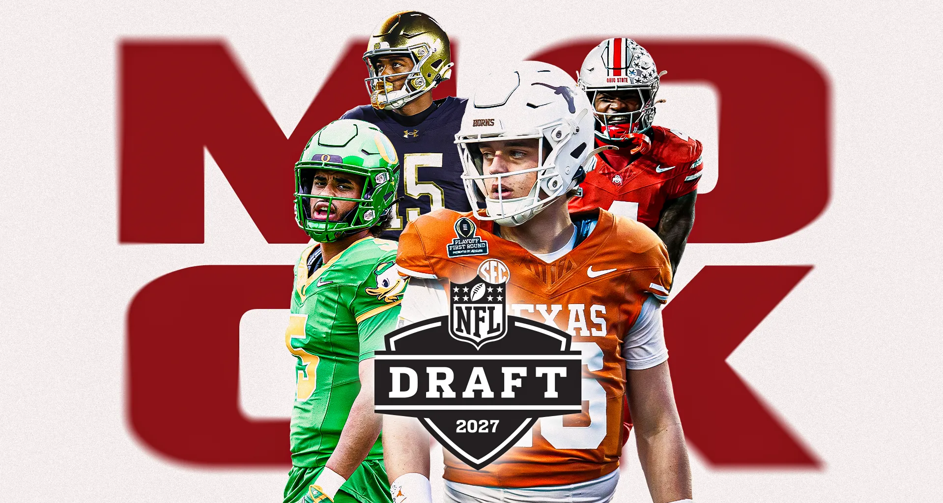 2027 NFL Draft: Pre-training camp one-round mock draft