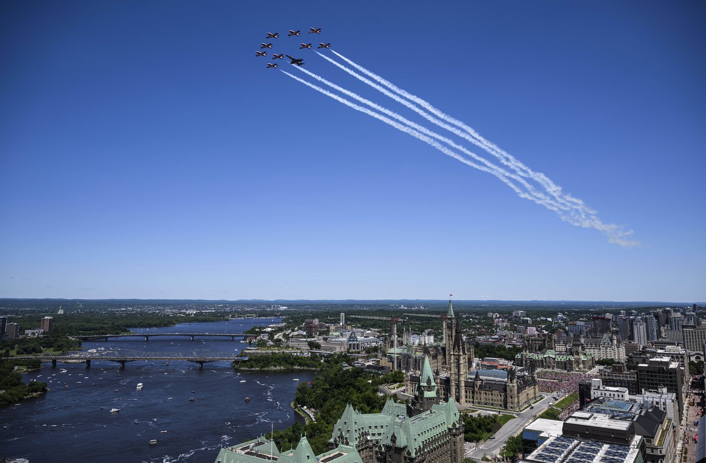 Canadian, American air forces to conduct joint flypast in Ottawa for Fourth of July