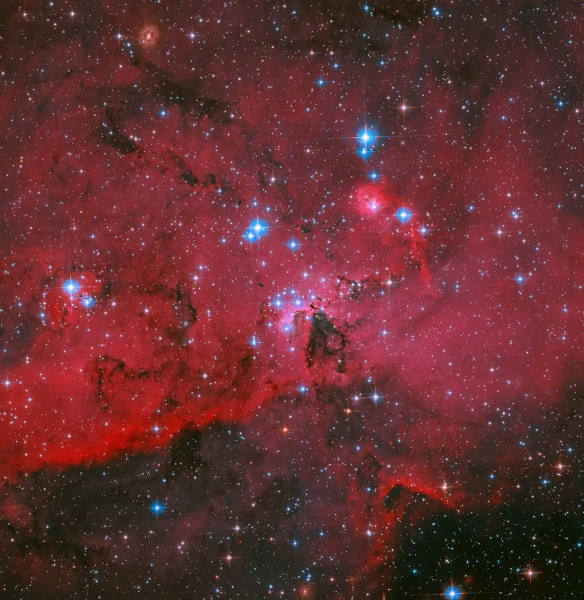 Hubble Shows Cosmic 'Fireworks': NASA Releases New Image of a Stellar Nursery