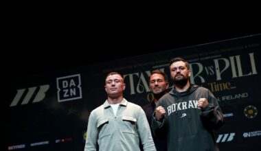 Donovan, McKenna and Hearn at the presser