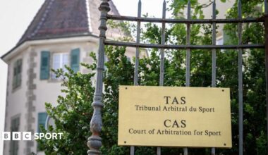 The Court of Arbitration for Sport