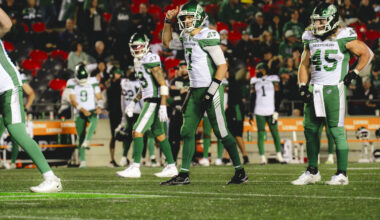 Friday’s starting quarterbacks both have Roughriders ties