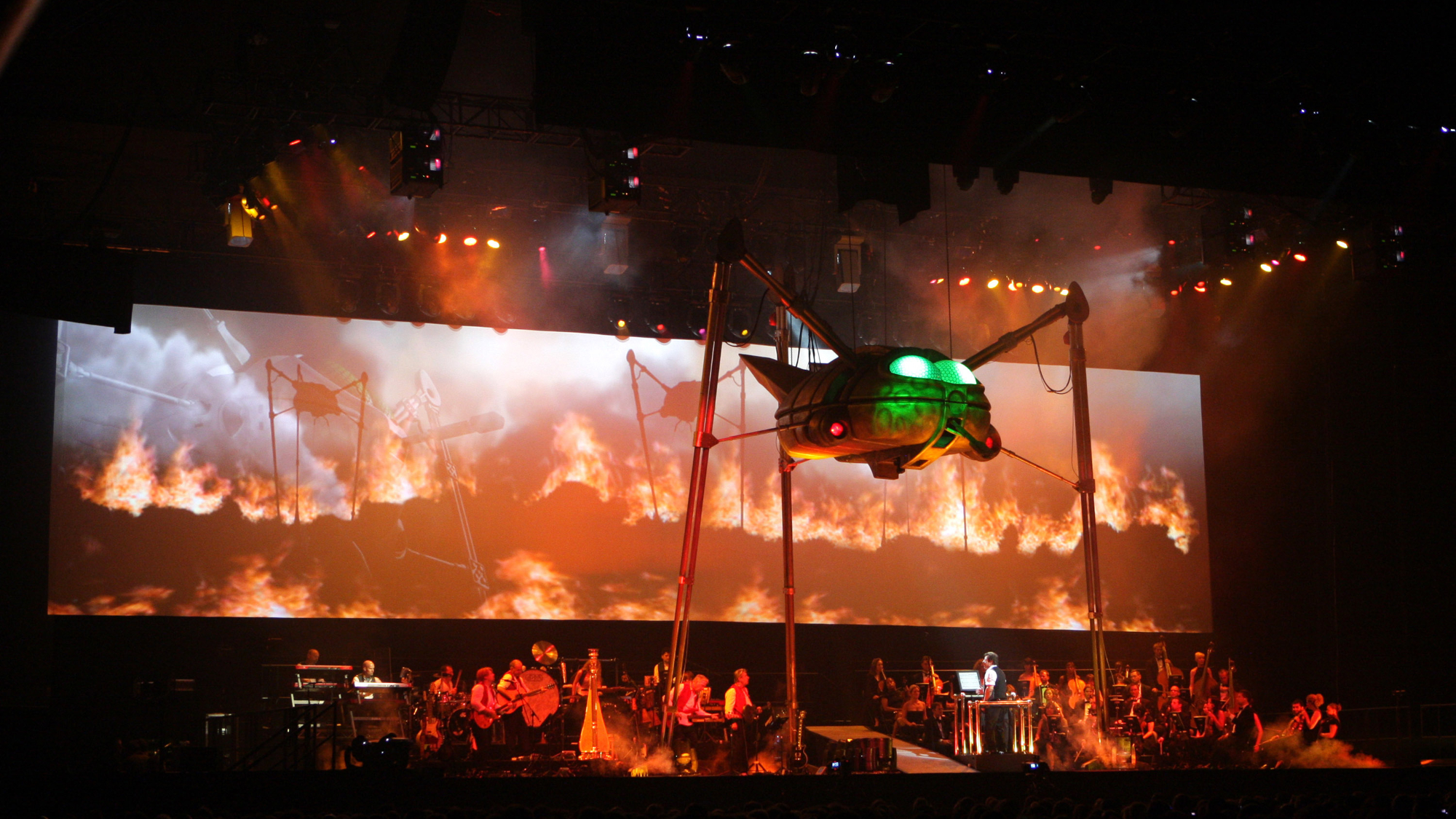 Jeff Wayne's War Of The Worlds live at Heineken Music Hall on June 30, 2009 in Amsterdam, Netherlands.