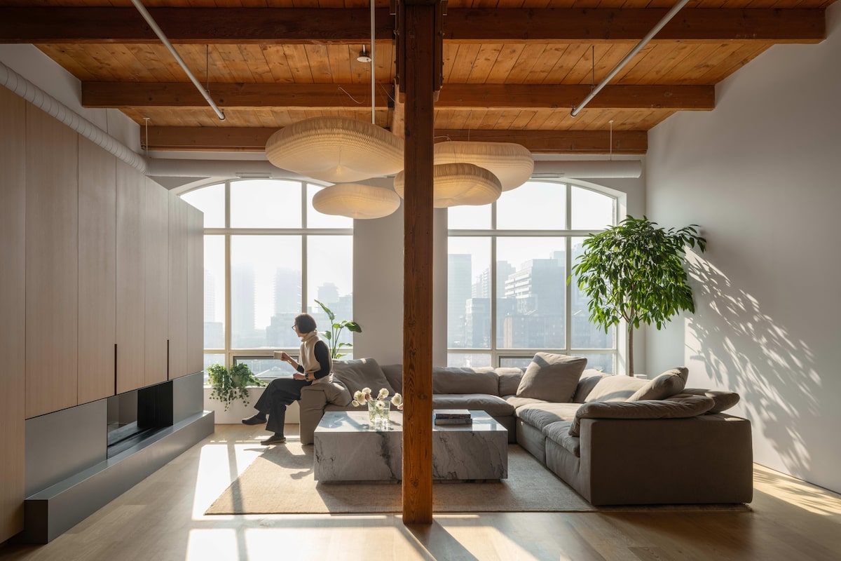 A historic Toronto loft lets in the light, one difficult change at a time