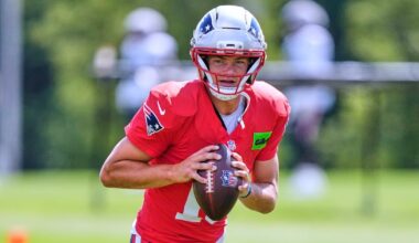 Drake Maye is being more vocal and it's already paying off as he prepares for Year 3 with the New England Patriots
