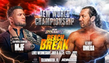 AEW Dynamite Beach Break 2026 MJF vs Kenny Omega