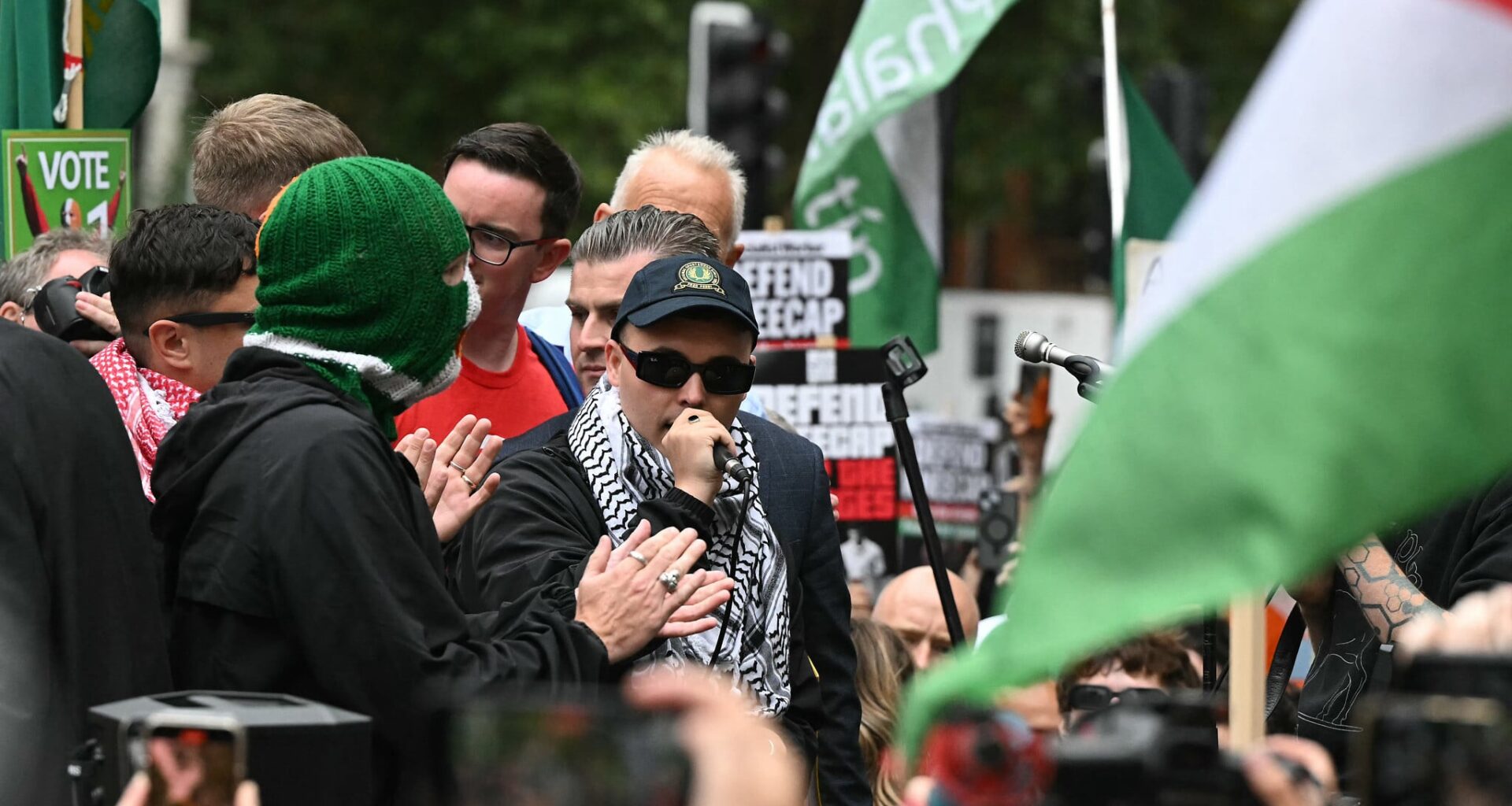 Controversial anti-Israel rap group Kneecap plays secret gig in Berlin