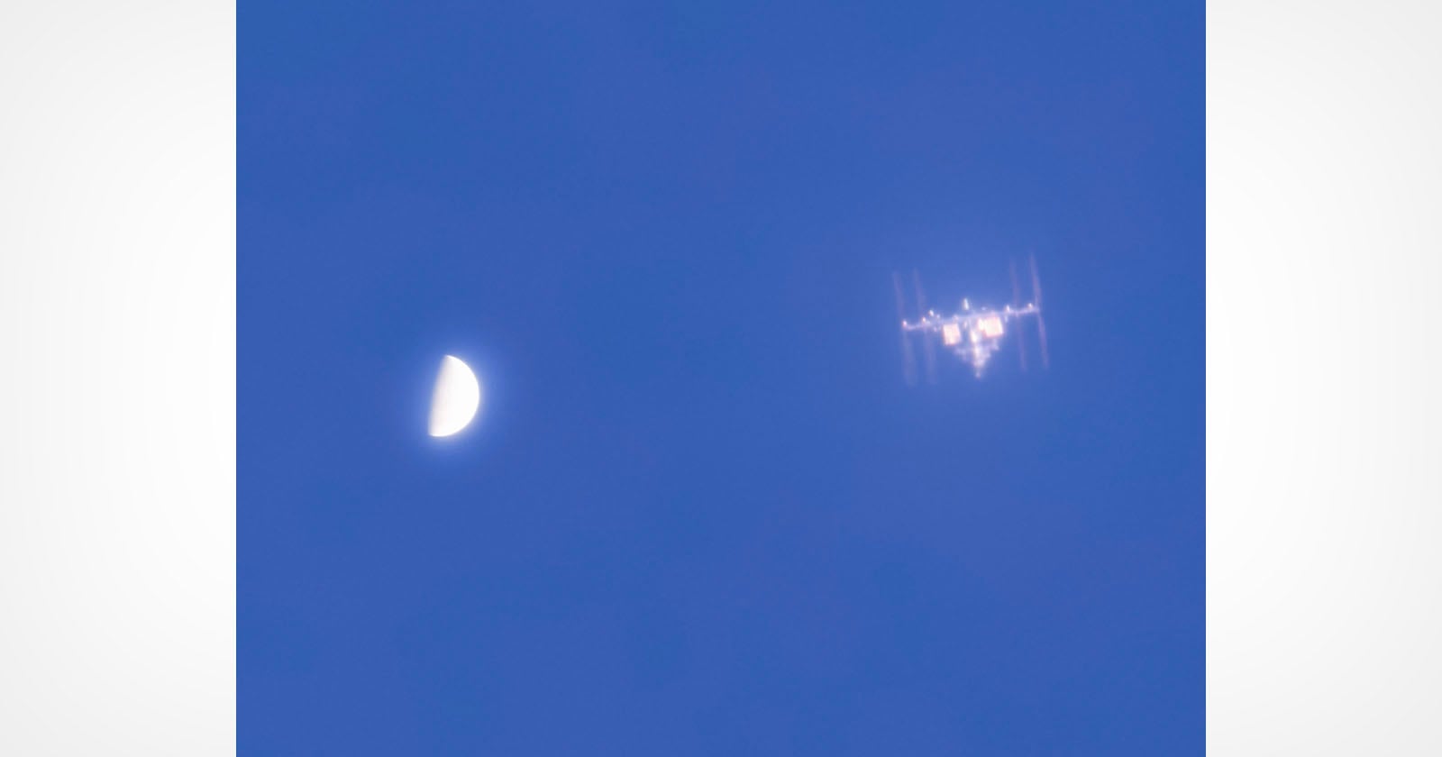 Photographer Captures Rare Shot of Venus and the ISS Together in One Frame
