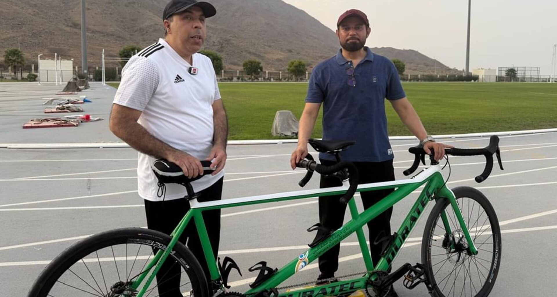 Khorfakkan Club for the Disabled introduces tandem cycling