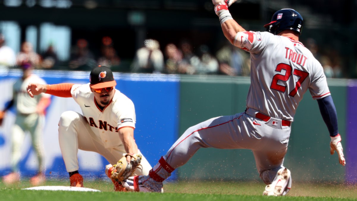Mike Trout’s 1st 4-hit game since 2021 season – NBC Los Angeles