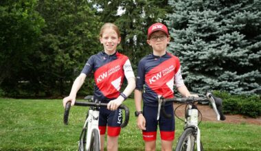Elmira siblings find themselves on track to cycling success