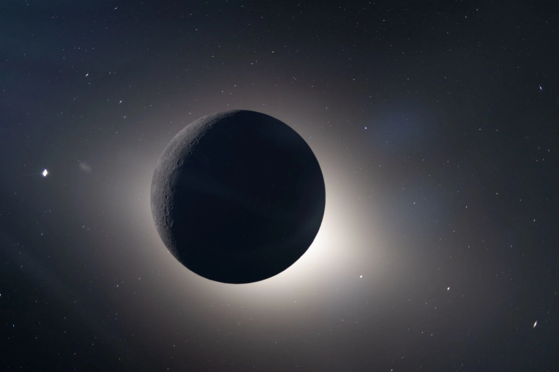 Solar Eclipse from behind the Moon - Artemis 2 - ART002-E-15921