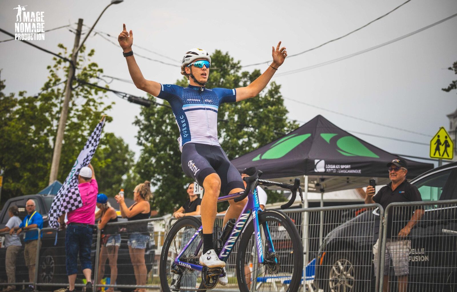 Zachari Moreau wins Stage 5 win at Tour de l'Abitibi