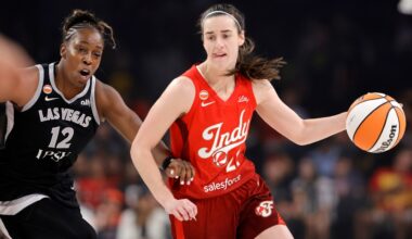 Silver says Caitlin Clark has become a 'political football' amid WNBA officiating debates