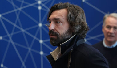 FLORENCE, ITALY - JANUARY 29: Andrea Pirlo during the