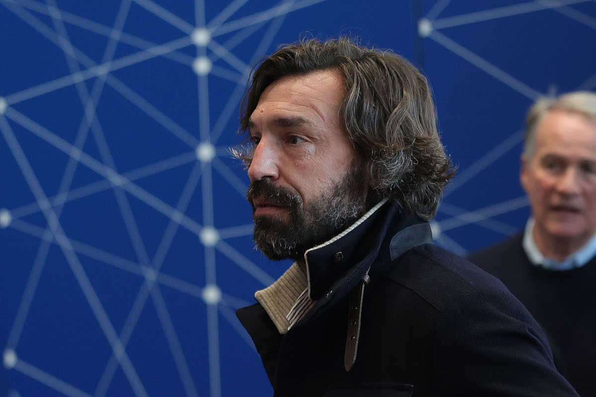 FLORENCE, ITALY - JANUARY 29: Andrea Pirlo during the