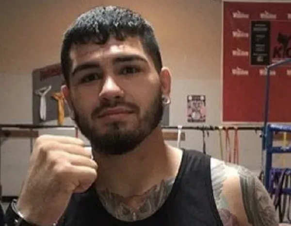 Muay Thai fighter Rambolek Chor Ajalaboon celebrates with the ONE World Title