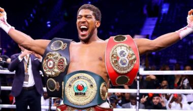 “People said I should retire”: Anthony Joshua names the two best wins of his 33 fight career