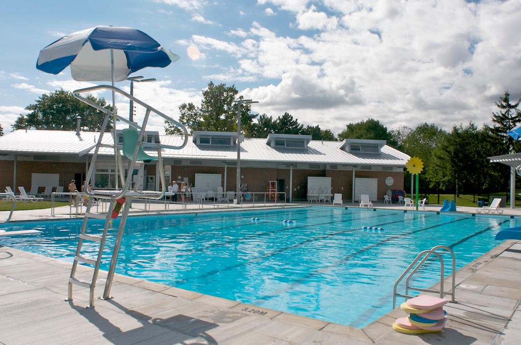 Image of an outdoor pool.