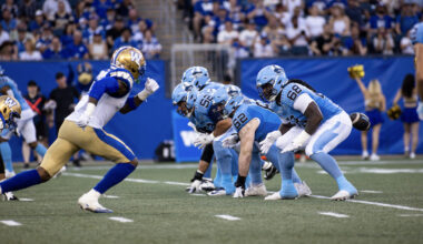 Argonauts Fall to Blue Bombers in Winnipeg