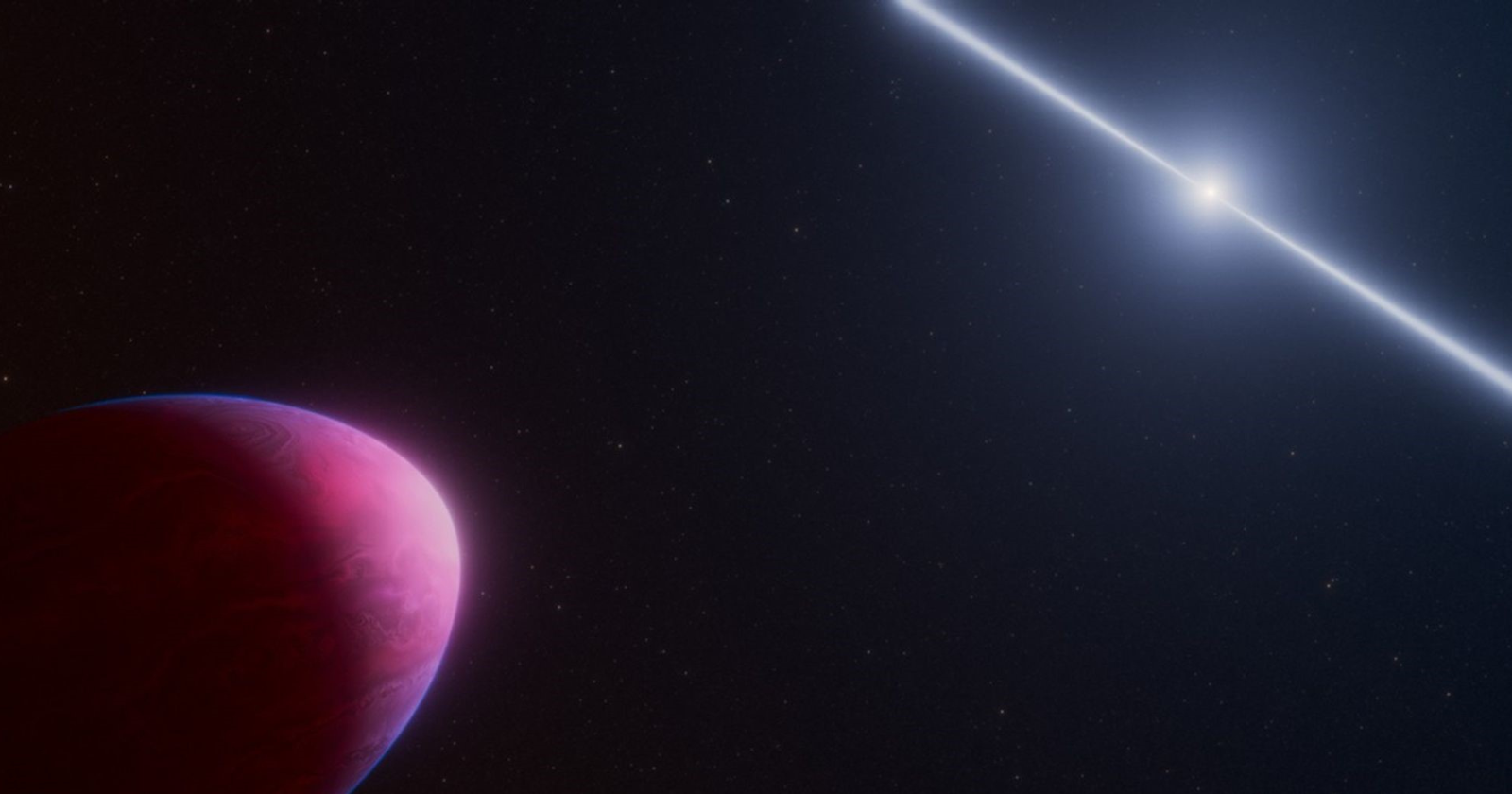 Astronomers have found a planet where it rains diamonds, a Jupiter-mass world orbiting a dead star whose carbon atmosphere grows soot clouds that harden into diamond deep inside, and whose composition rules out every known way a planet can form.