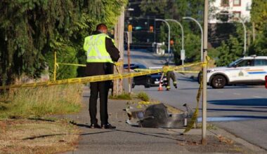 Pedestrian taken to hospital in critical condition after collision in Surrey
