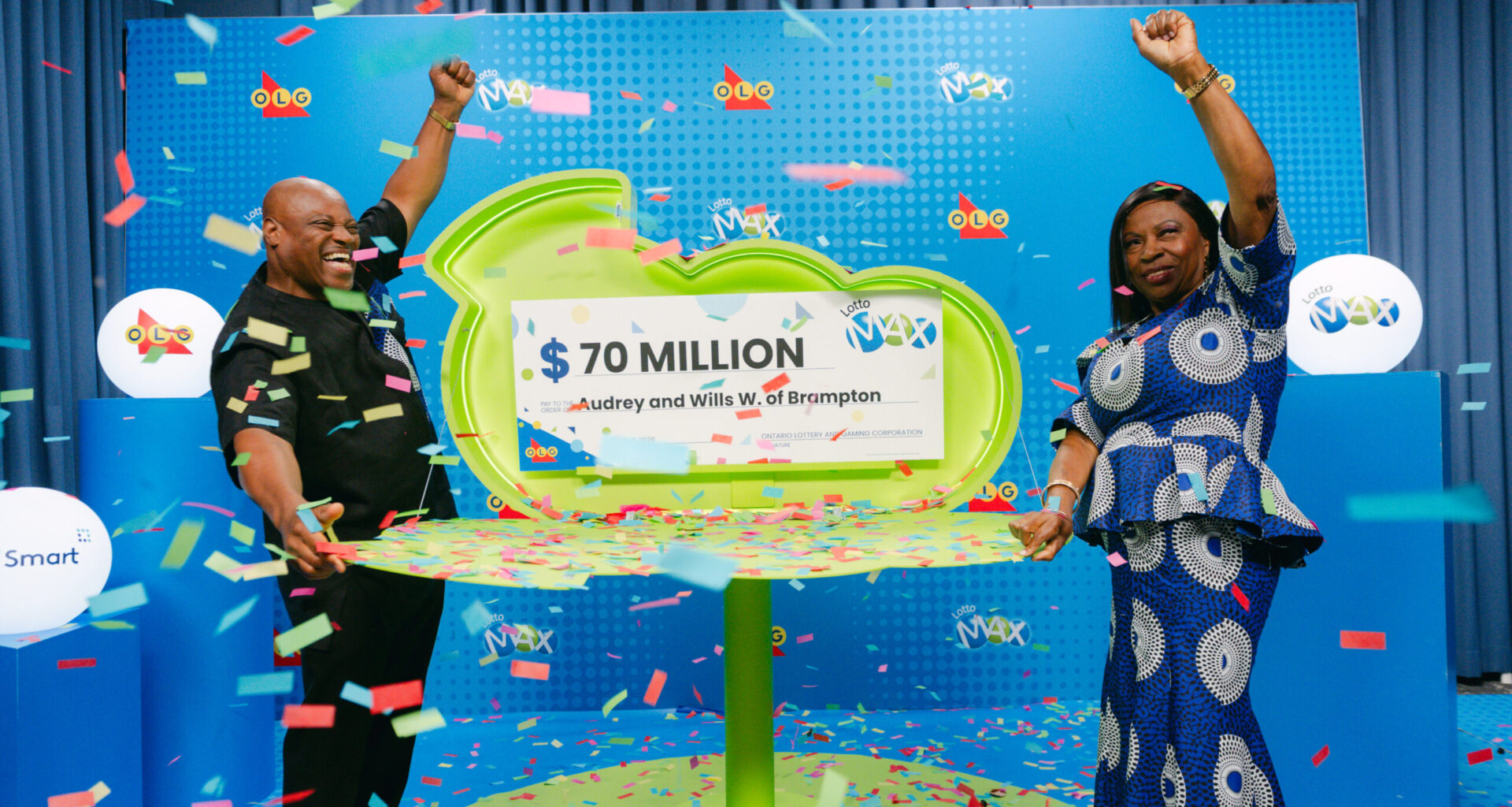Brampton couple wins $70M jackpot after Mother's Day gift