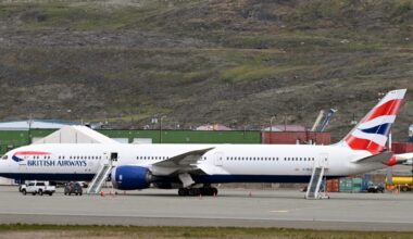 British Airways Dreamliner diverts to Iqaluit
