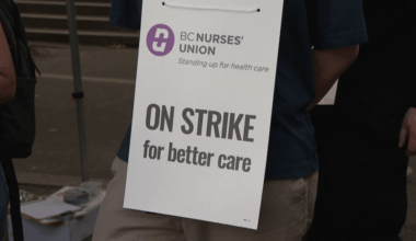 B.C. nurses' strike expands to Vancouver Island