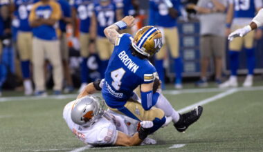 Winnipeg Blue Bombers suffer humiliating loss to B.C. Lions (& eight other thoughts)