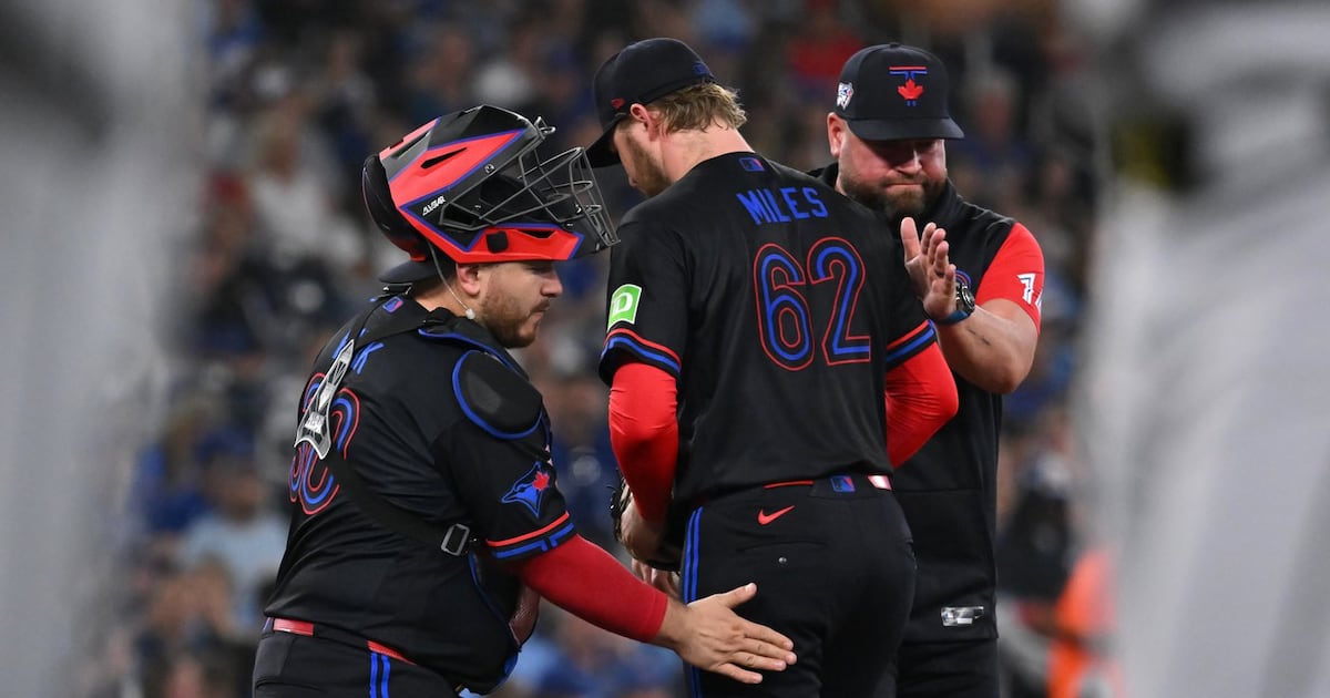Toronto Blue Jays’ Spencer Miles after rough outing: ‘Tough pill to swallow’