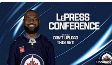 Winnipeg Jets troll Miami Heat over LeBron James YouTube mistake