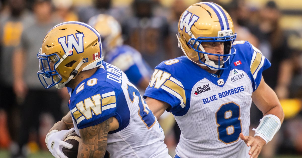 Castillo's 23-yard field goal lifts Winnipeg Blue Bombers to victory over Hamilton Tiger-Cats