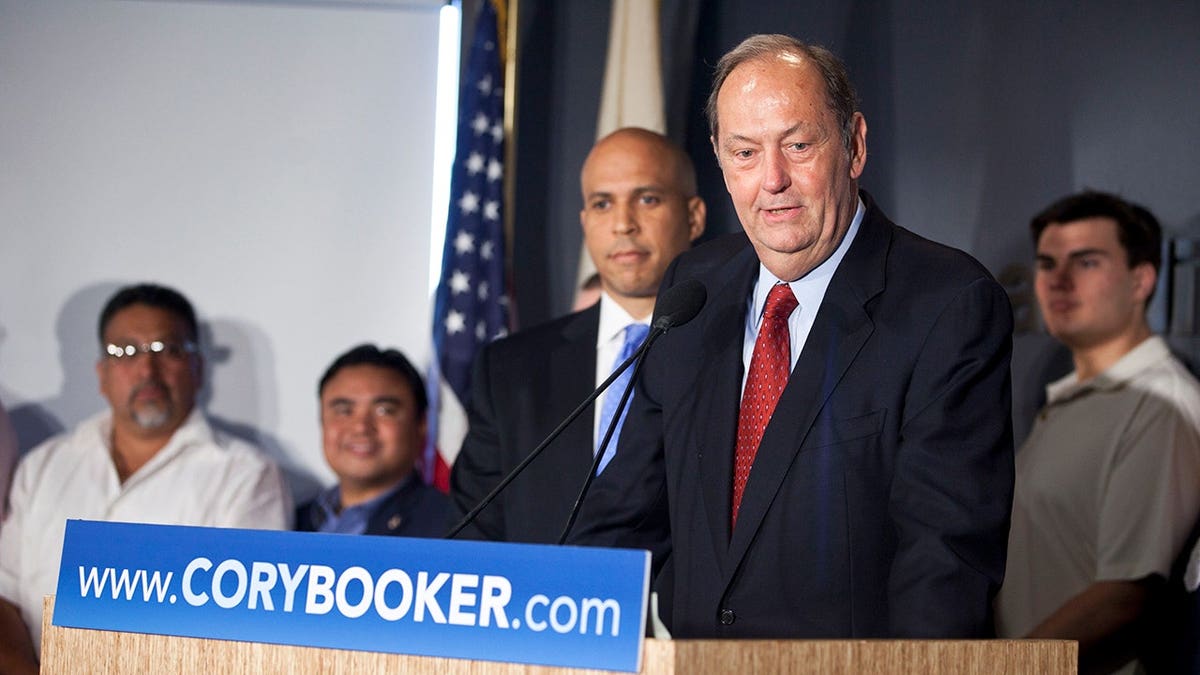 Cory Booker and Bill Bradley