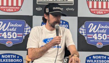 Ryan Blaney Wins Pole for First NASCAR Cup Points Race at North Wilkesboro Since 1996 - Speedway Digest