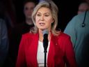Ontario Liberal Leader Bonnie Crombie makes a campaign stop in Ottawa, Feb. 24 2025.