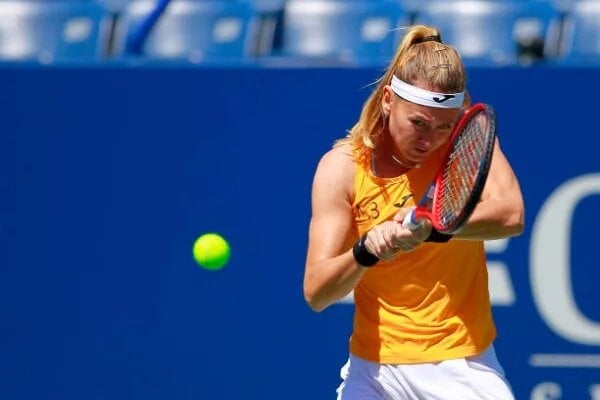 Marie Bouzkova, a finalist at the WTA Prague Open.