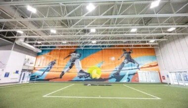 First new mural unveiled at Brampton Soccer Centre with more art on the way