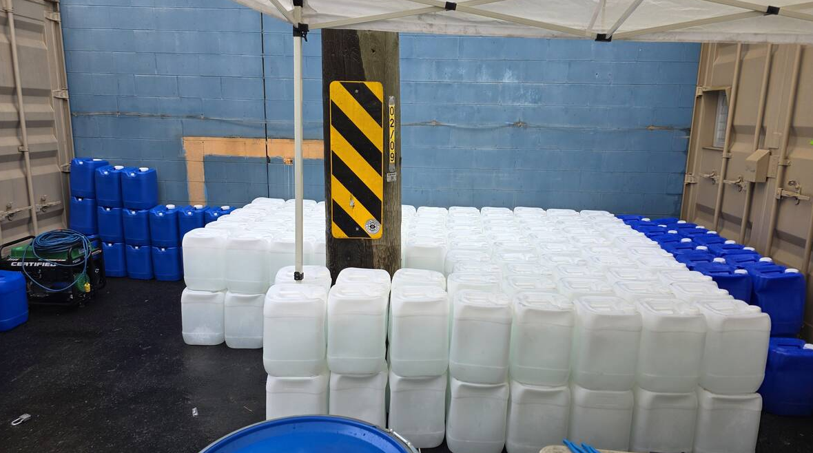 Thousands of kilos of illicit drugs, chemicals seized, Burnaby RCMP says