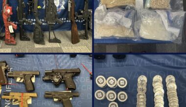 CFSEU-BC dismantles synthetic drug lab, seizes illegal firearms in Surrey, Abbotsford, Enderby