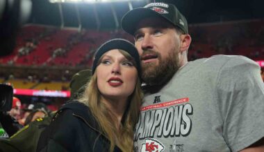 Teammates of Travis Kelce, others around sports attend his wedding to Taylor Swift