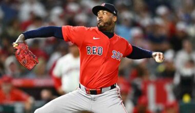 Aroldis Chapman sets record for most strikeouts by reliever in Red Sox win