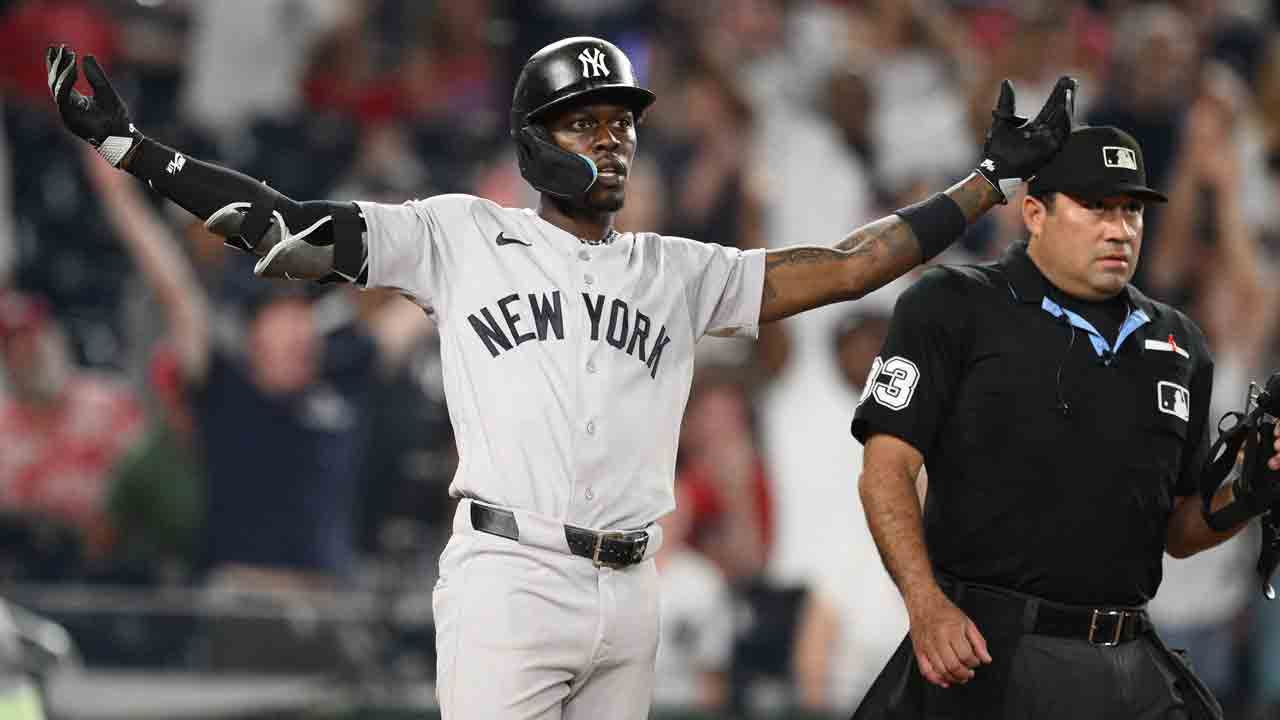 MLB Roundup: Chisholm Jr. homer keys Yankees' comeback win over Nationals
